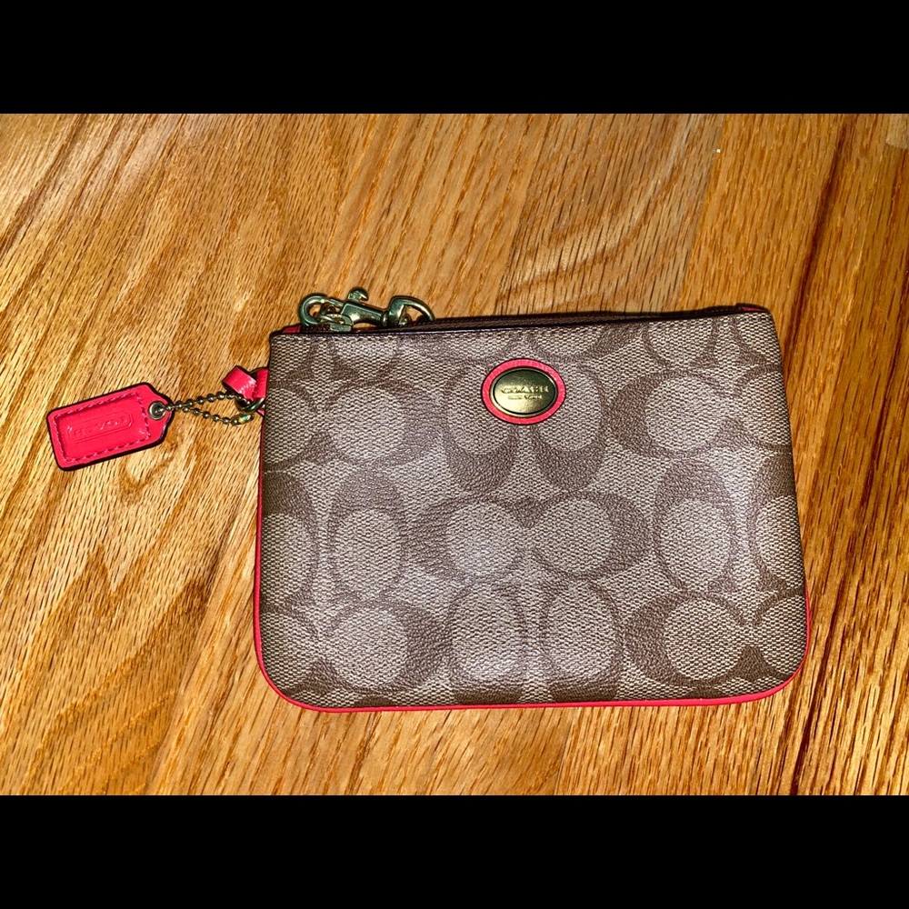 Coach wristlet.